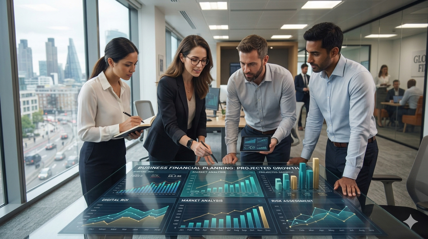 image aDigital transformation in financial decision-making and modern financial planning35a523